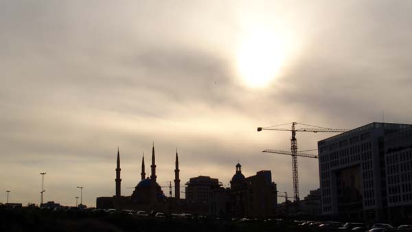 Hariri mosque in downtown Beirut